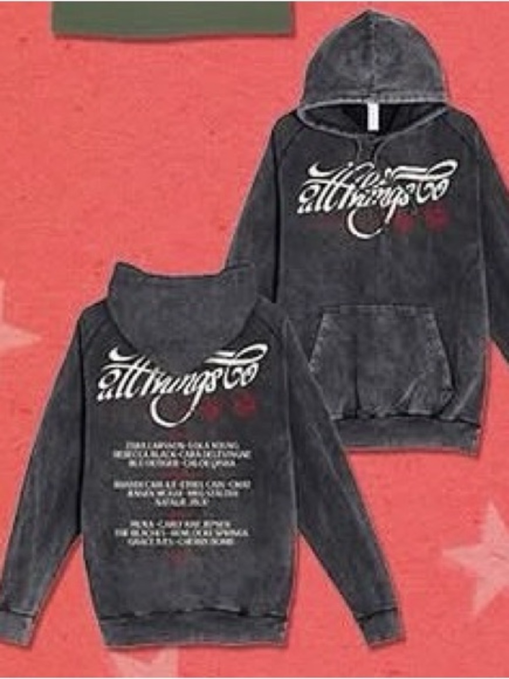 Adult M “All Things Go” Concert Hooded Sweatshirt